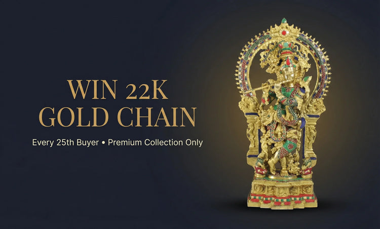 Free Gold Chain Offer for Every 25th Buyer From Aarvya Premium Collection