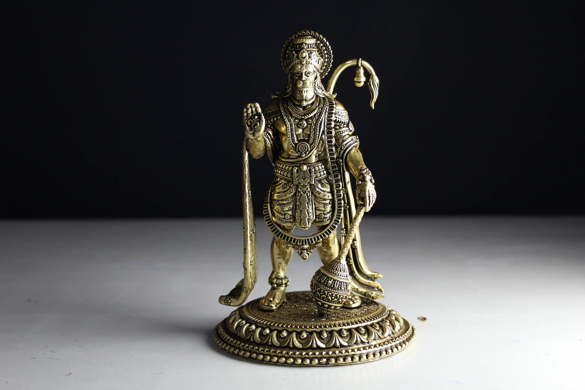 Hanuman standing idol for office