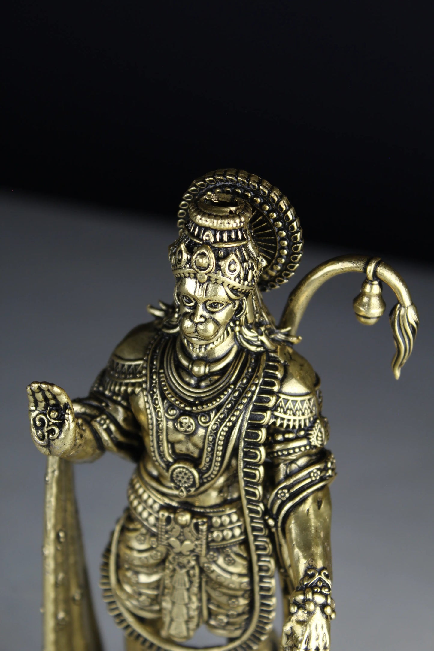 Hanuman standing idol for home