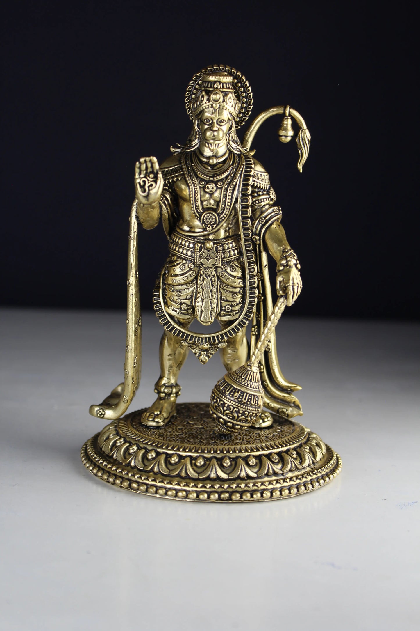 Brass hanuman small idol