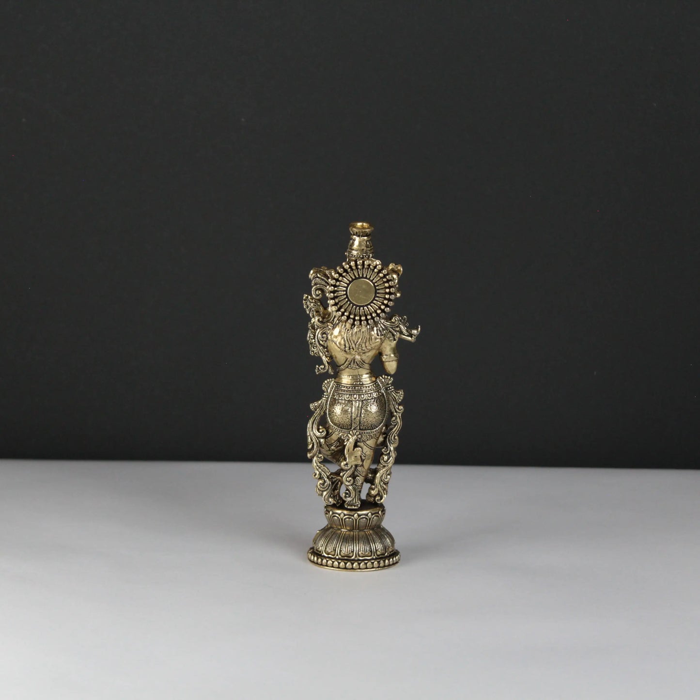 Handcrafted Brass Krishna Idol 