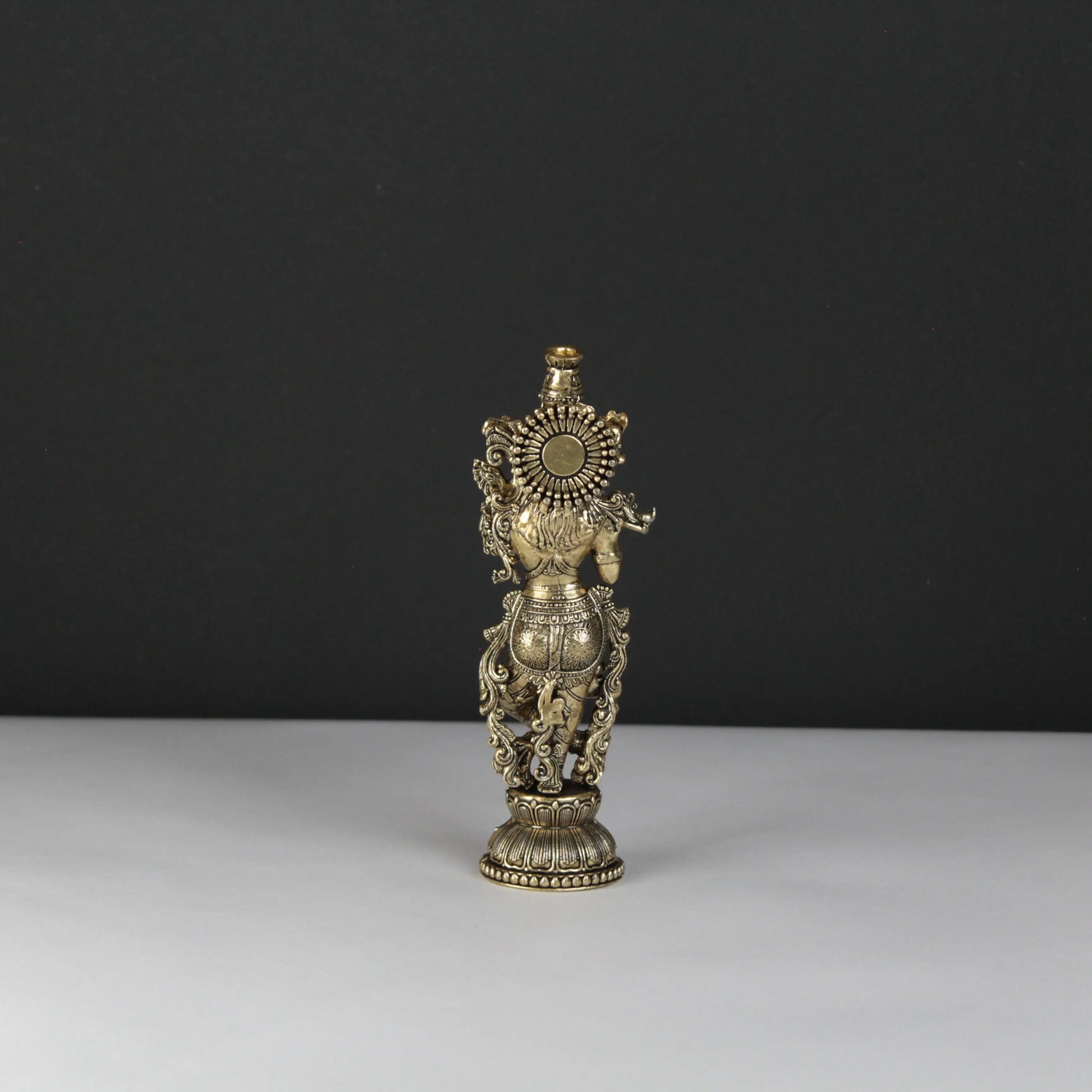 Handcrafted Brass Krishna Idol 