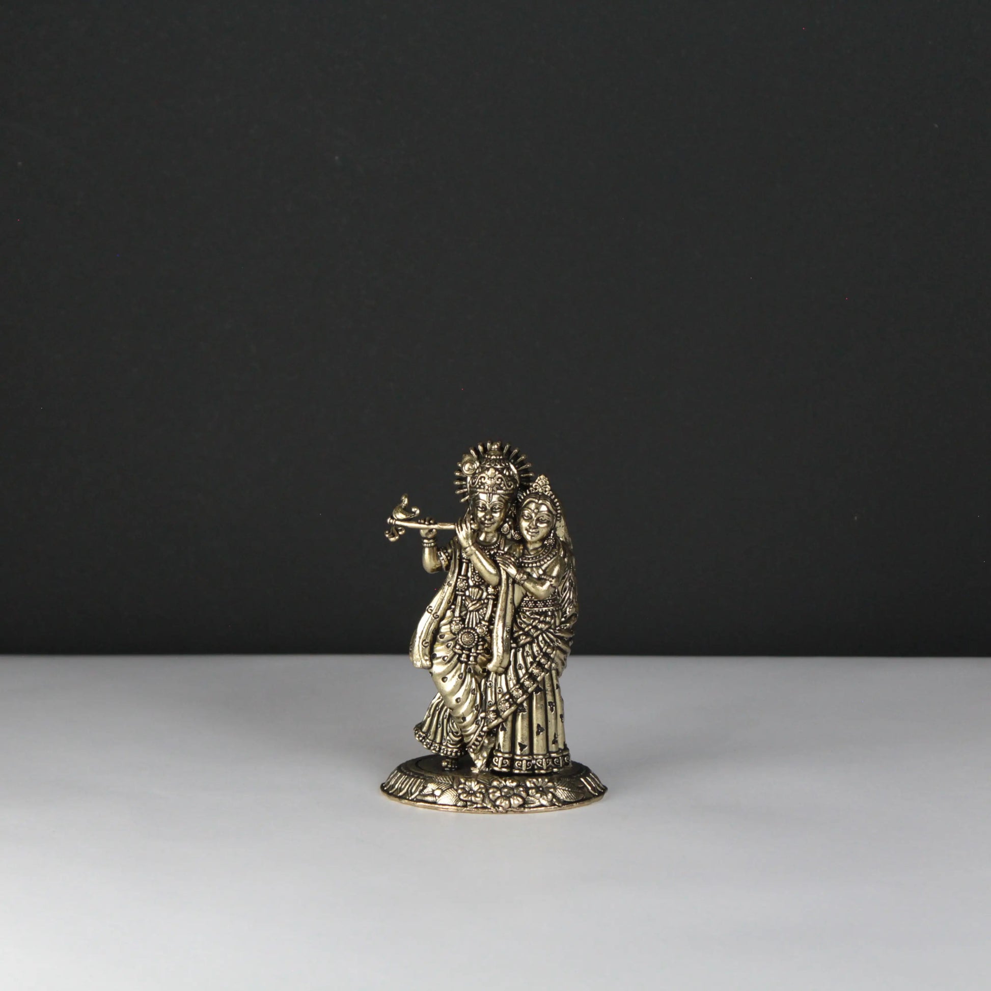 Radha Krishna small idol