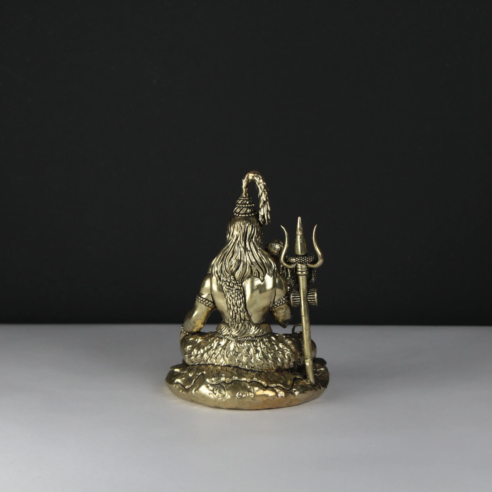 Brass shiv statue