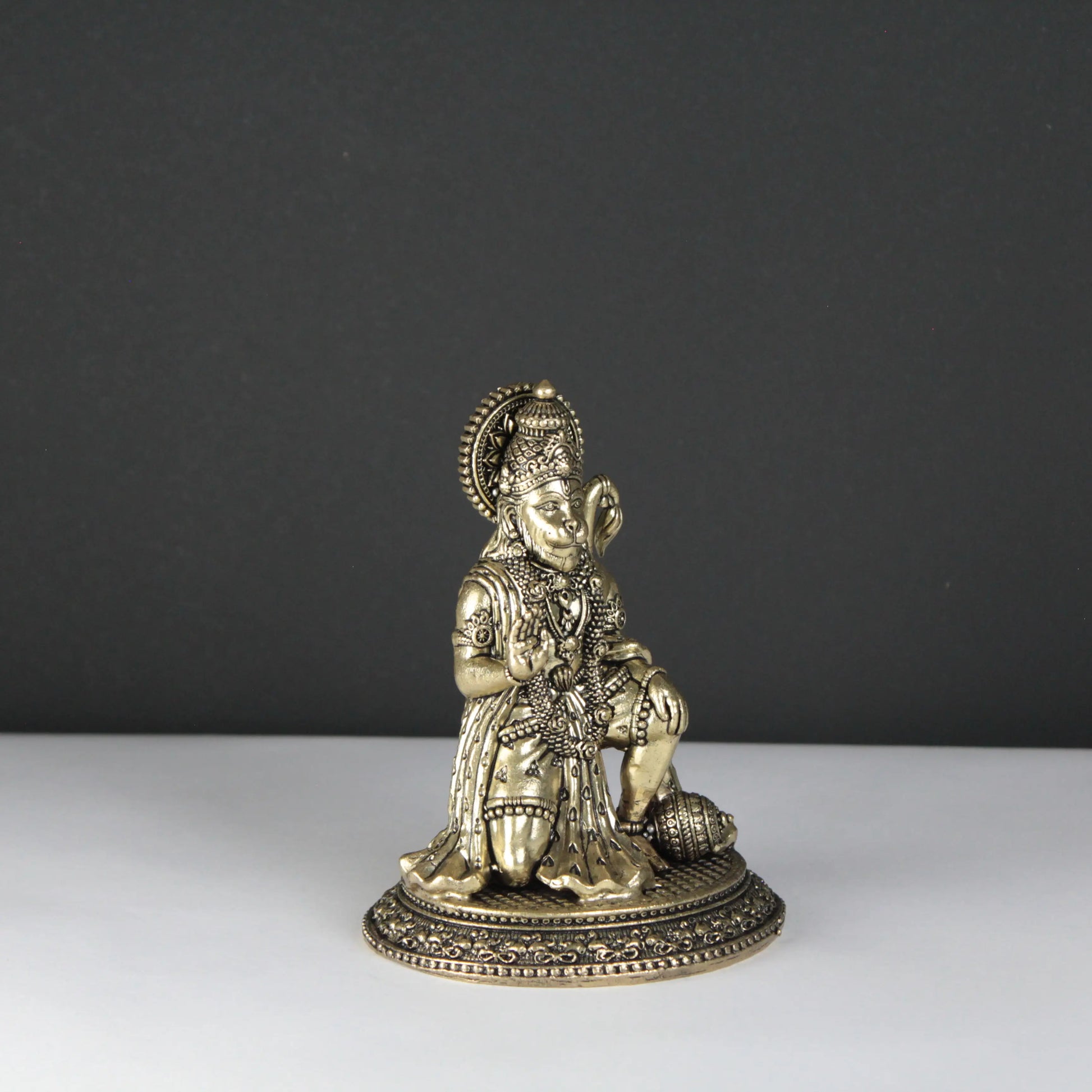 Hanuman brass idol